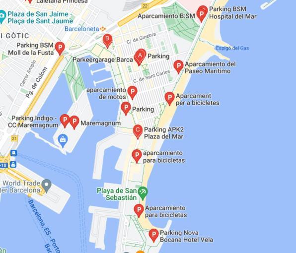 Barceloneta Port Ramblas מראה חיצוני תמונה